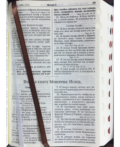 Библия Б.Геце (Индексы, замок) кожа